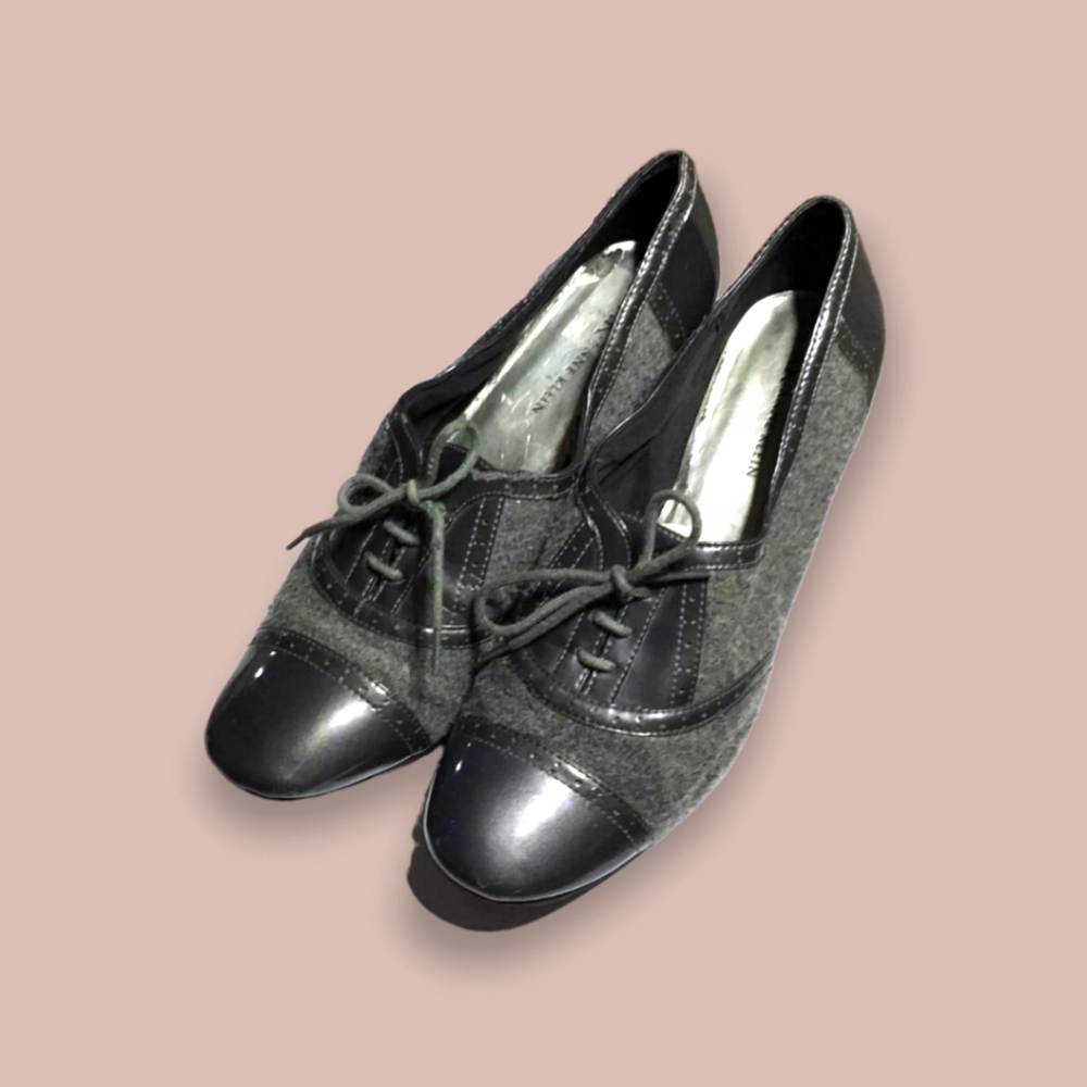 𝅺AK Anne Klein oxford heels. Gently used. Size 9 1/2. J6​​​​​